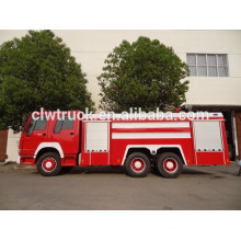 Camion de lutte anti-incendie avec réservoir d&#39;eau Howo